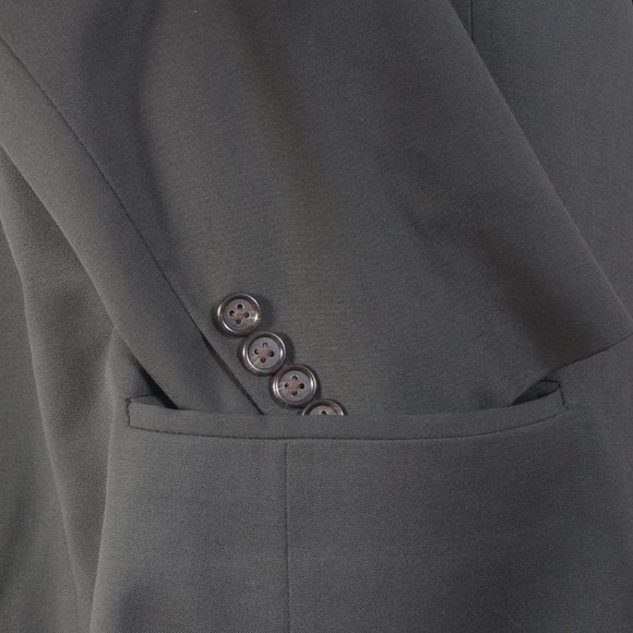 HSM Hart Schaffner & Marx Men's Blazer Gray 44R - Picture 12 of 12